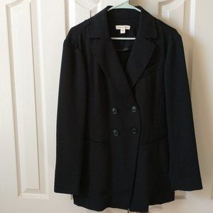Coldwater Creek Double Breasted Blazer
